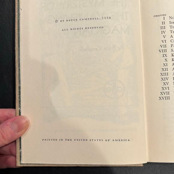 VTG 1956 The Mystery of the Vanishing Magician, Ken Holt #12 by Bruce Campbell - Picture 3 of 4